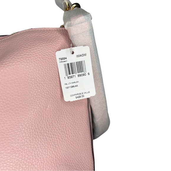 COACH ✨MARLON SHOULDER CROSSBODY HANDBAG IN BLOSSOM PINK *AUTHENTIC* - Picture 6 of 11